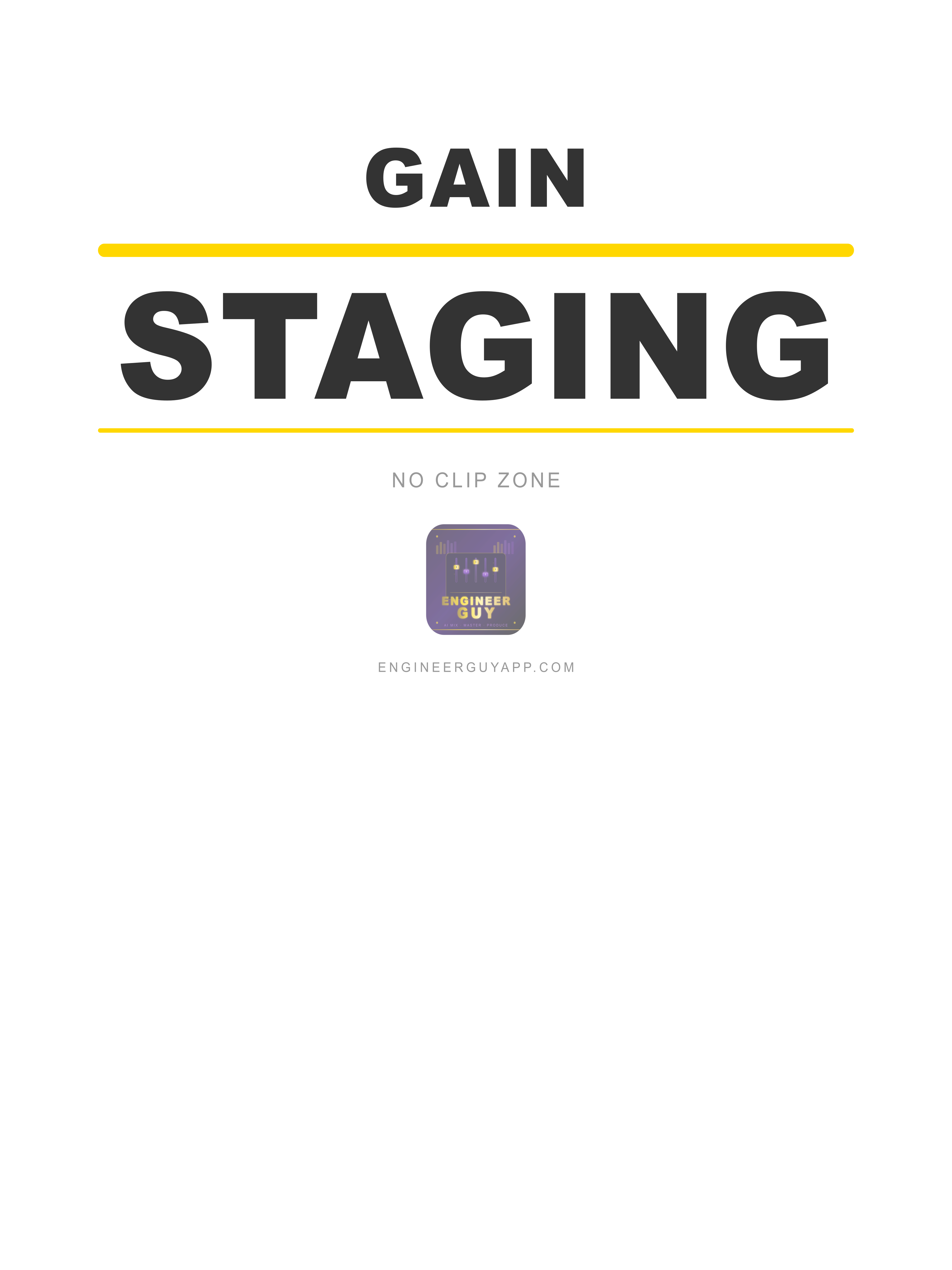 031 bar gain staging