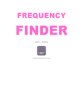 036 bar frequency finder