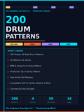 200 Drum Patterns: Hip Hop, Trap, R&B & Pop