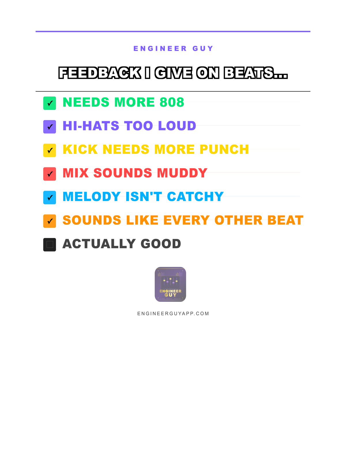 020 checklist 20
