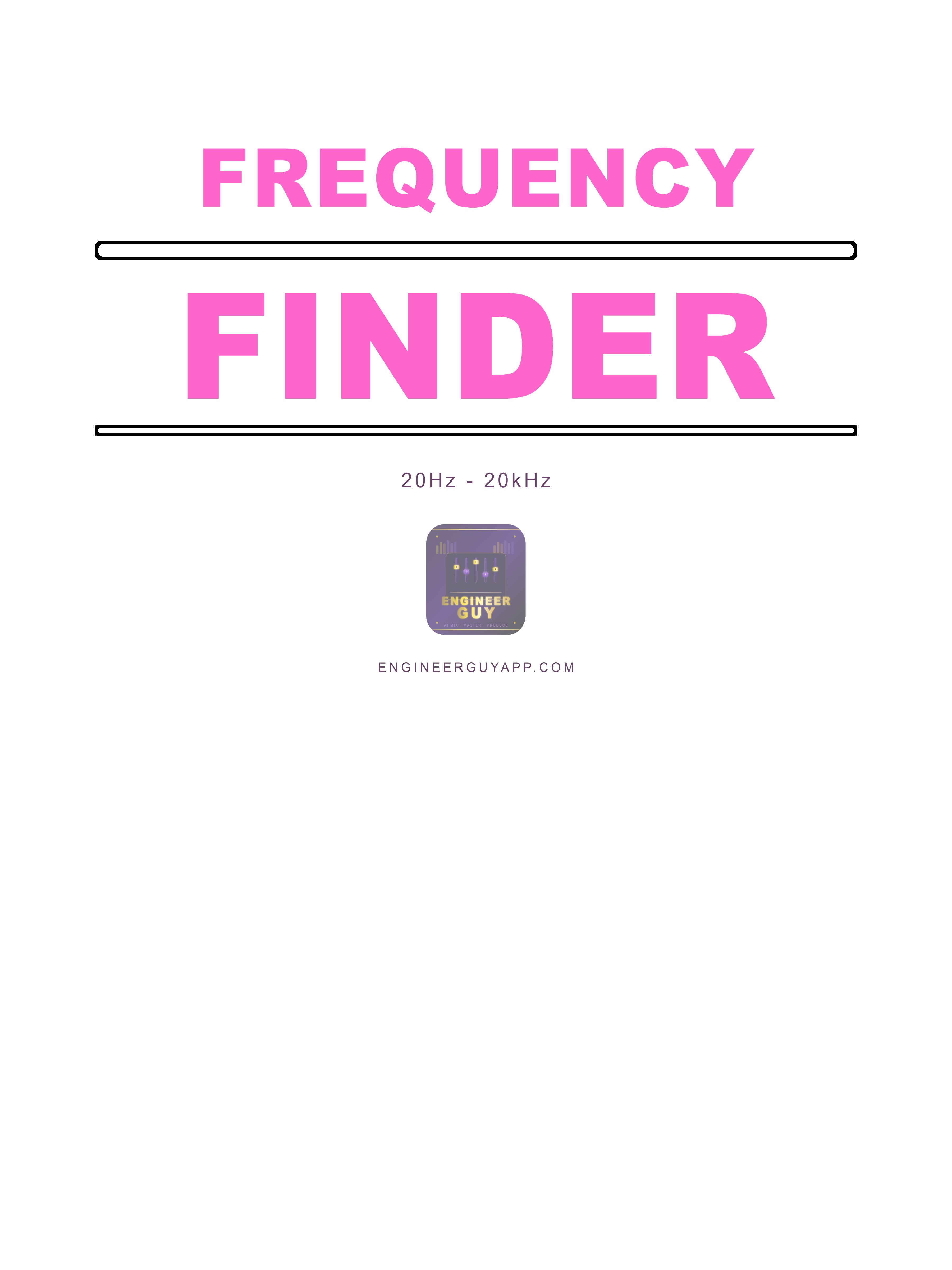 036 bar frequency finder