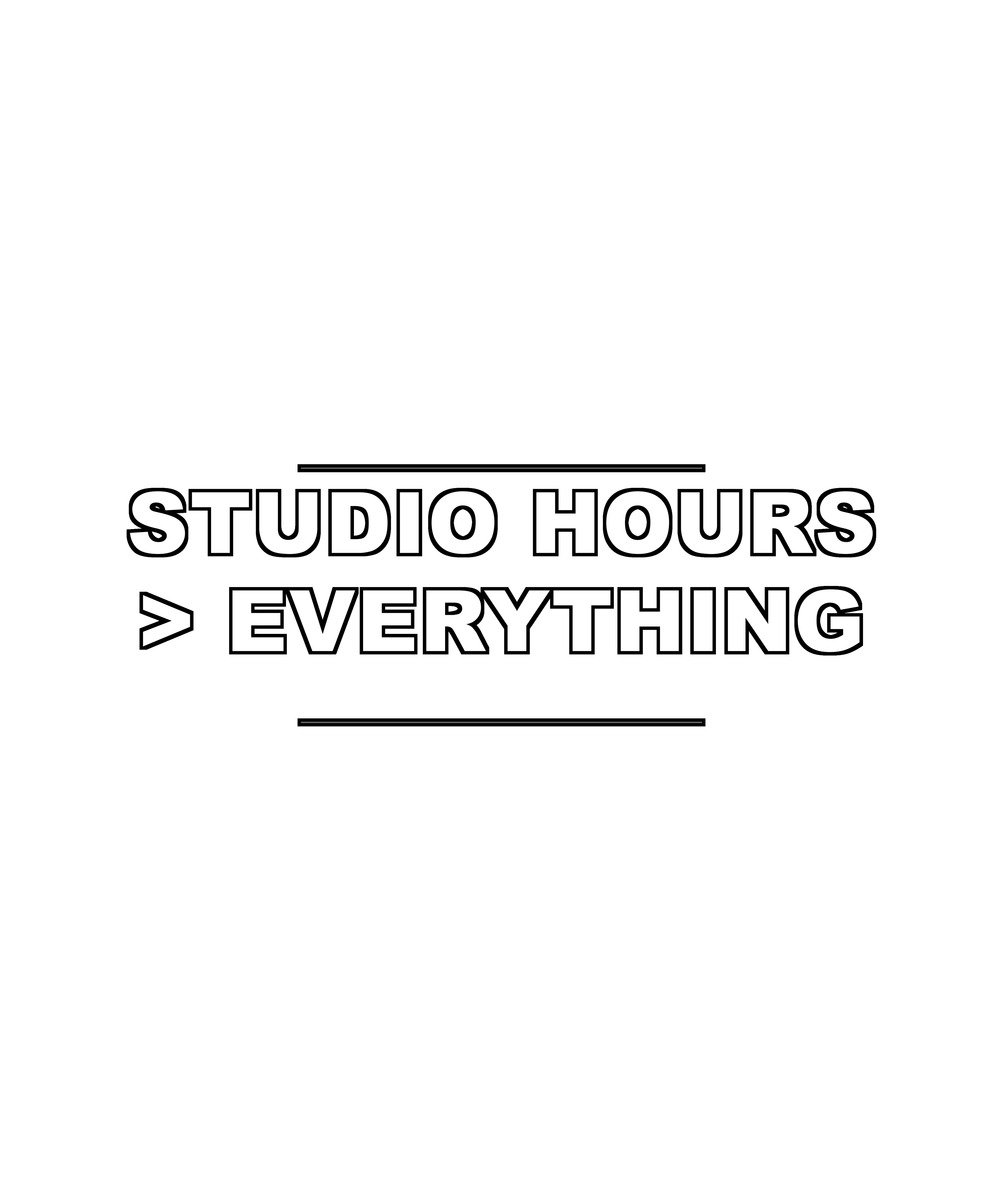 Studio Hours > Everything — Oversized Heavyweight Hoodie