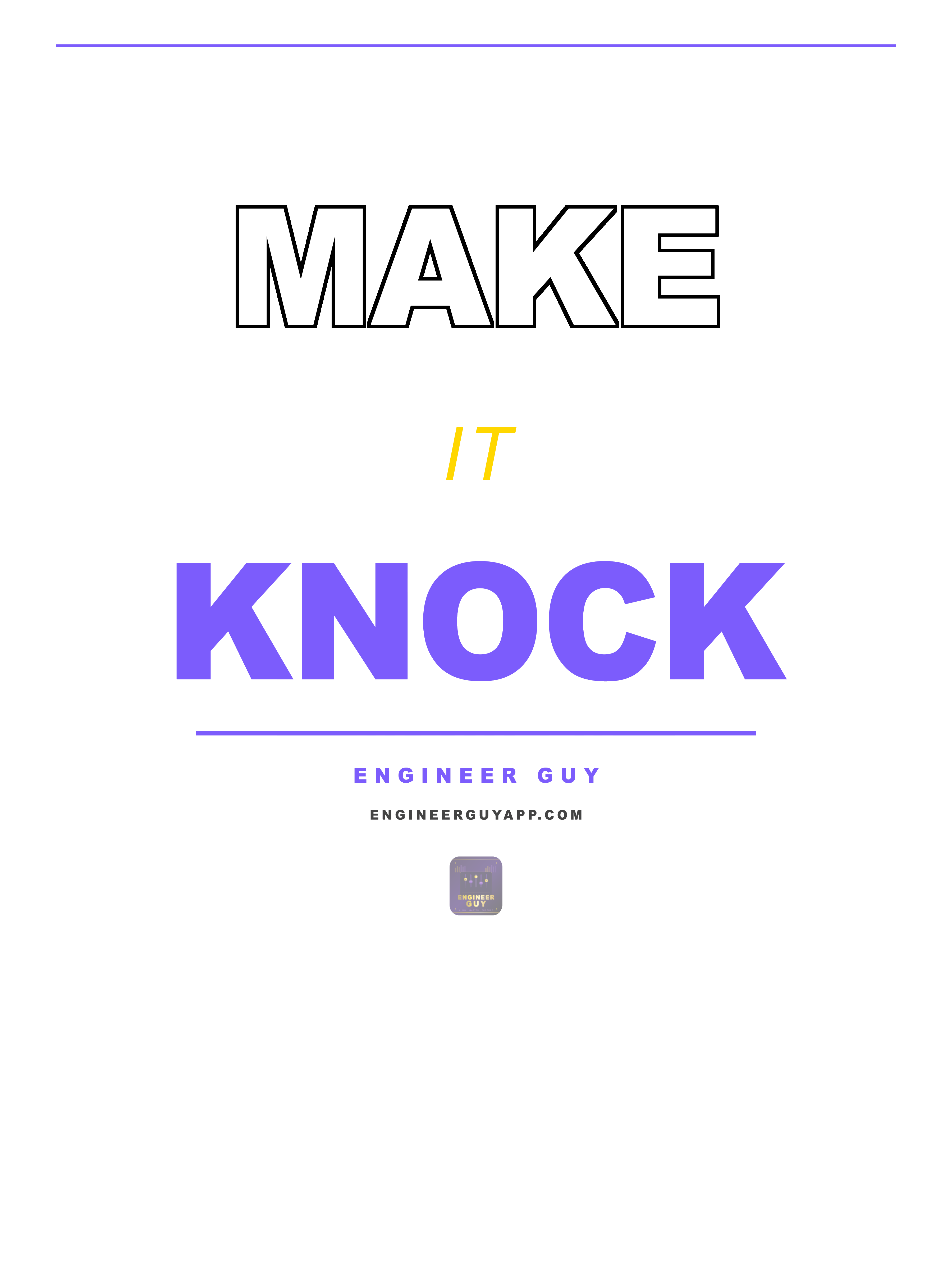 006 stack make knock